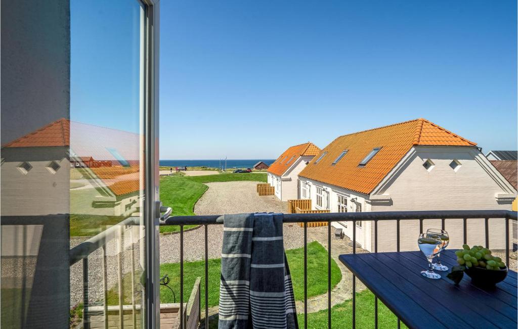 Balkón nebo terasa v ubytování Stunning Apartment In Lemvig With Wifi