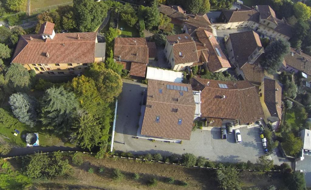 Letecký snímek ubytování Hotel e trattoria San Giorgio