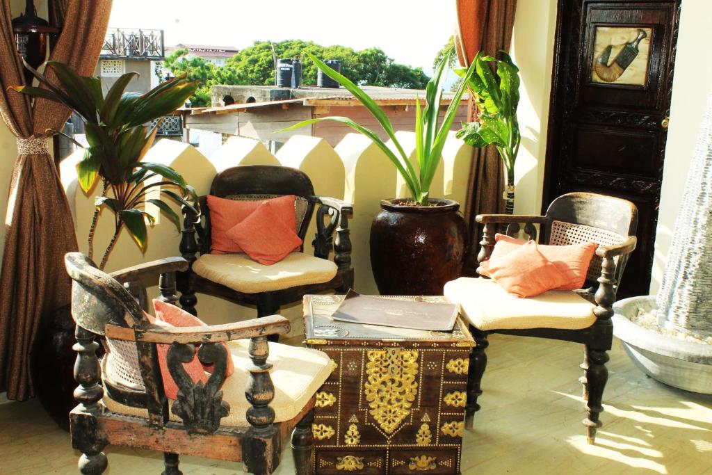 Posezení v ubytování Al Johari Hotel & Spa