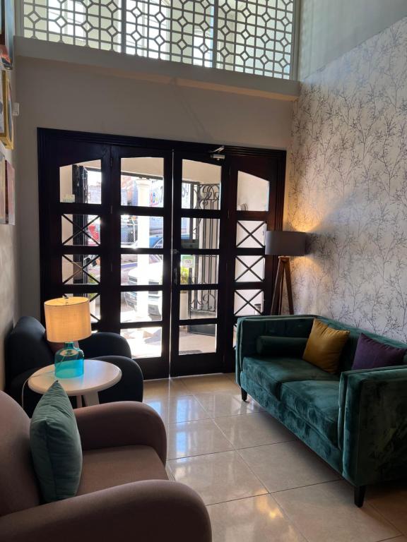 Posezení v ubytování Hotel Arribo