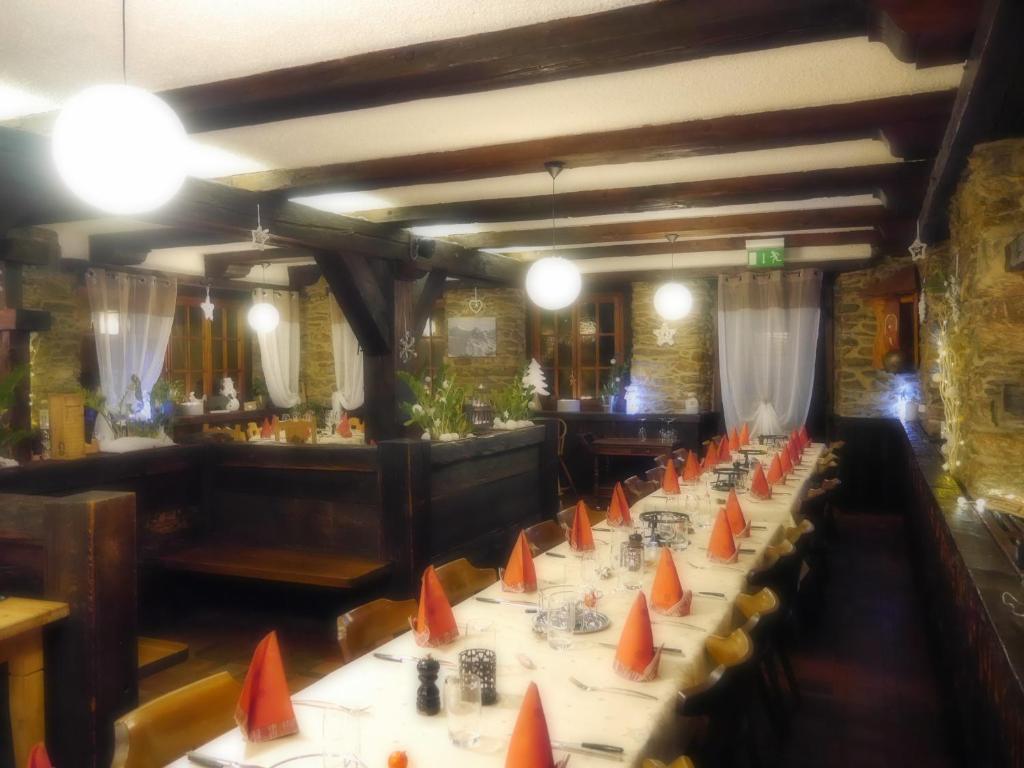 Restaurace v ubytování Hôtel - Petit-déjeuner Le Trift