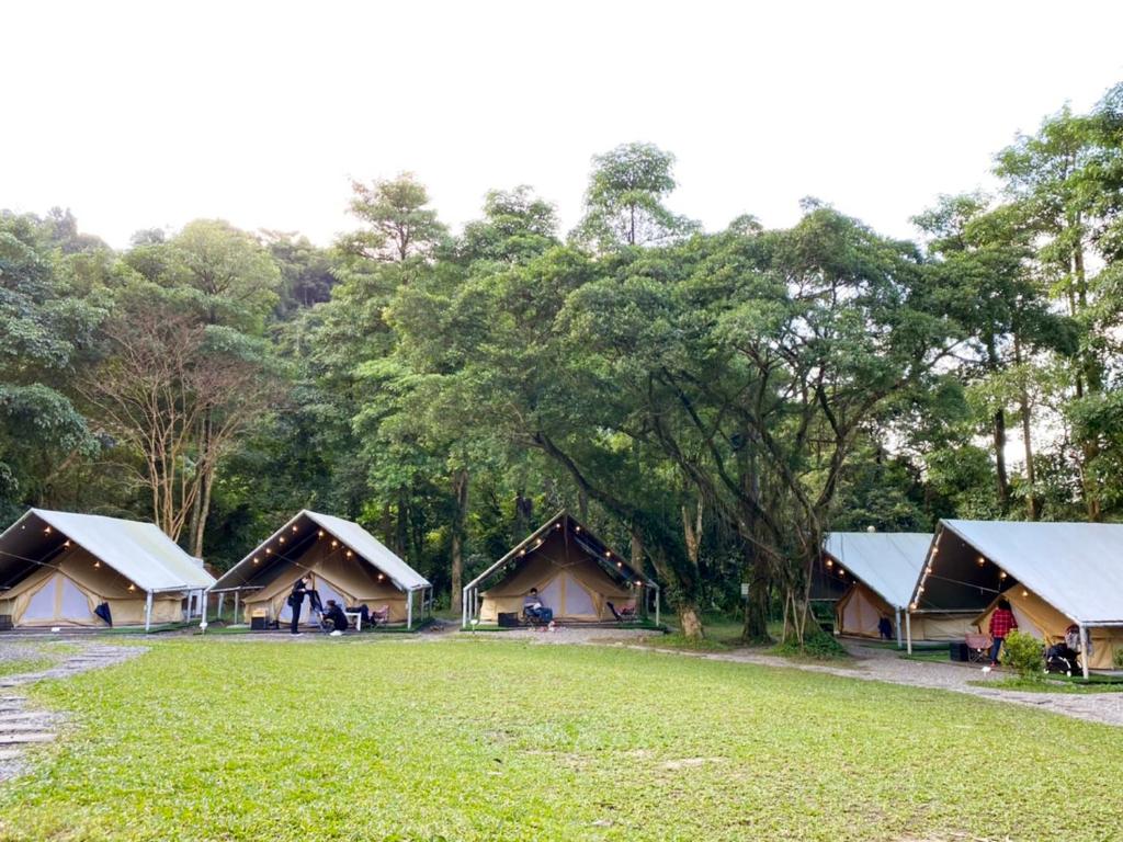 Příroda nedaleko luxury tent