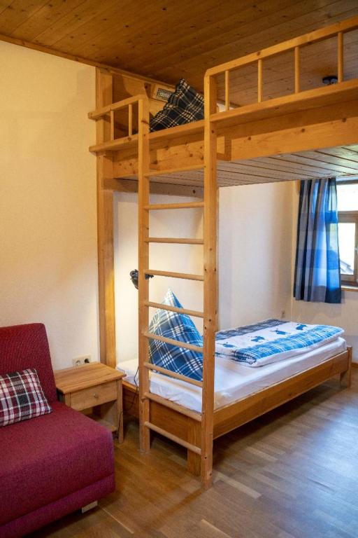Postel nebo postele na pokoji v ubytování Ruhe-haus