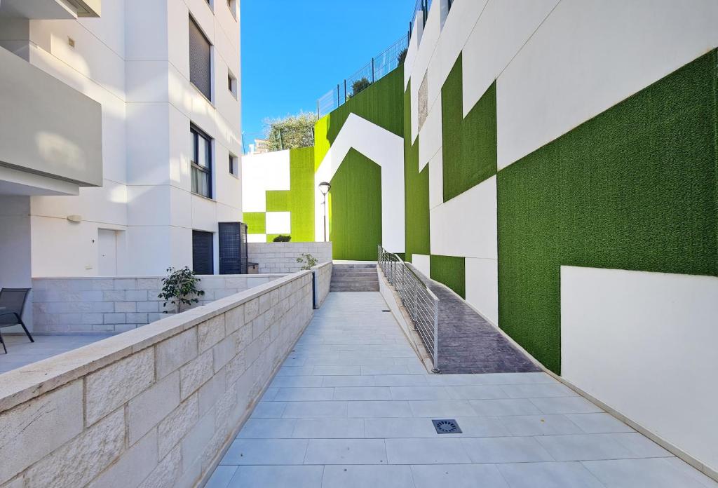 Budova, kde se apartmán nachází