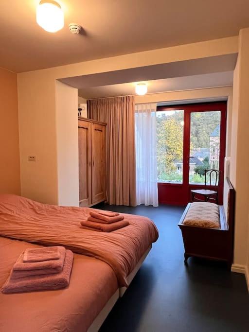Voodi või voodid majutusasutuse Villa Michaux toas