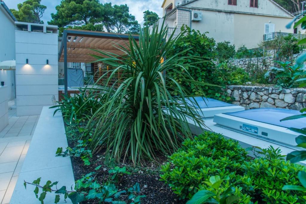 Fotografia z galérie ubytovania Ferienwohnung in Brela mit Meerblick, Terrasse, Klimaanlage, W-LAN 201-10 v destinácii Brela