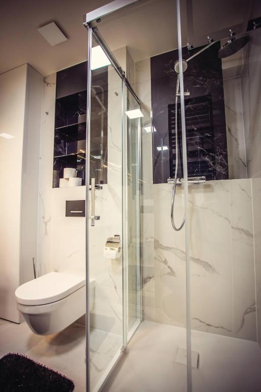 Kúpeľňa v ubytovaní Apartament LUX Ustroń
