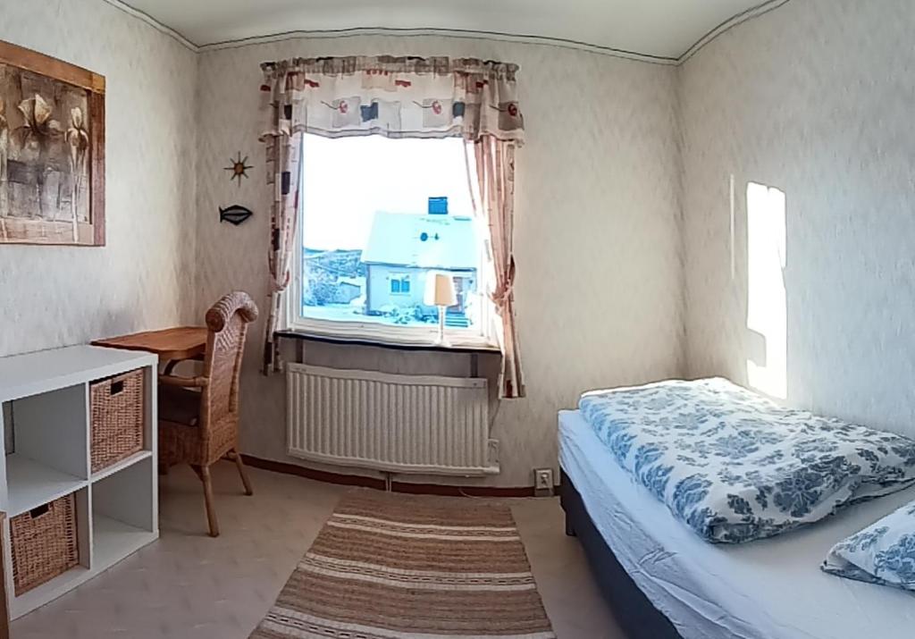 Postel nebo postele na pokoji v ubytování Dals Långeds B&B