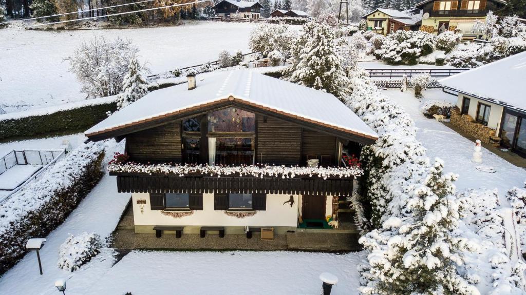 Apartment Schönblick durante el invierno