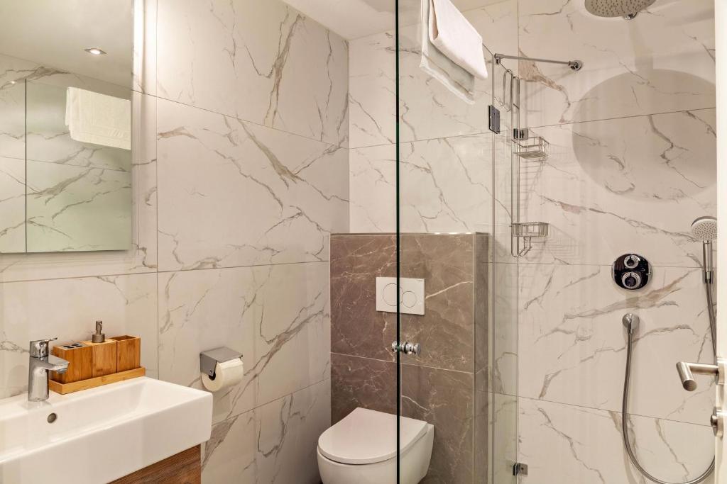 Kúpeľňa v ubytovaní Ferienwohnung Daniel