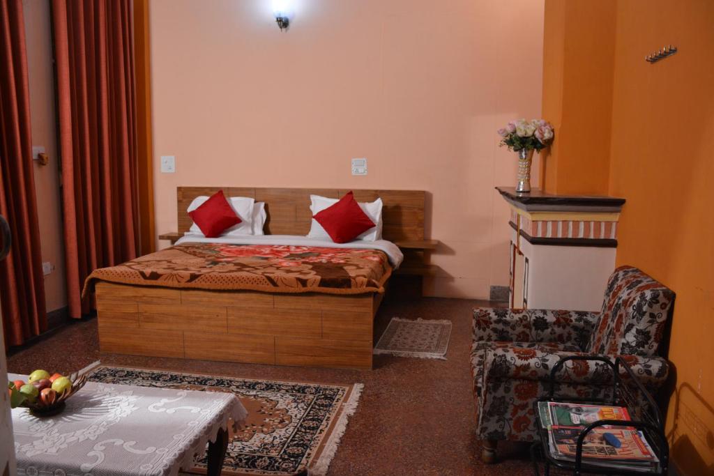 Postel nebo postele na pokoji v ubytování Solan Retreat