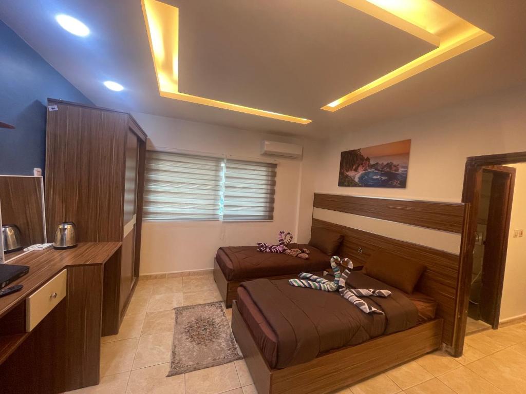 Posezení v ubytování Al Deyafa Hotel