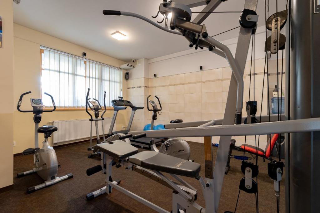 Posilňovňa alebo fitness centrum v ubytovaní Kaszelewskiego Apartment Zakopane by Noclegi Renters