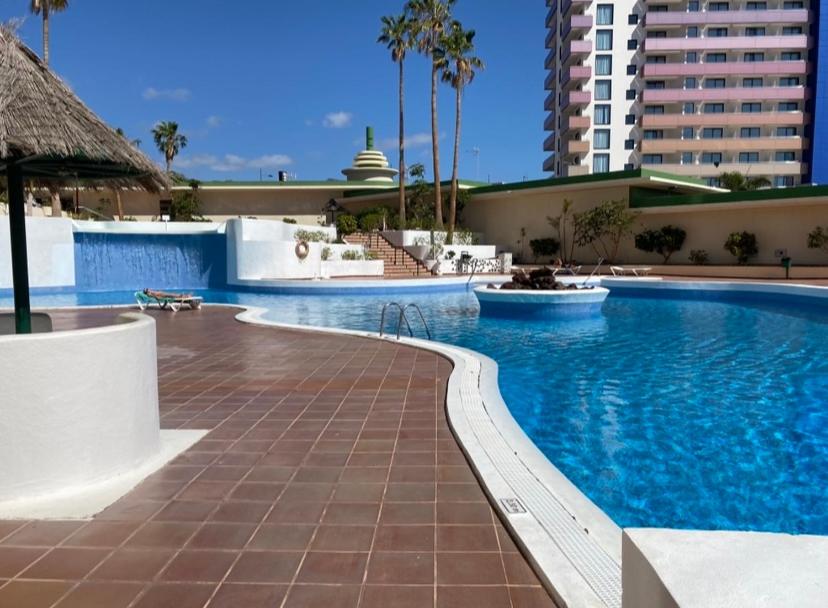 Bazén v ubytování Apartment in Club Paraiso Ocean View, Wi-Fi nebo v jeho okolí