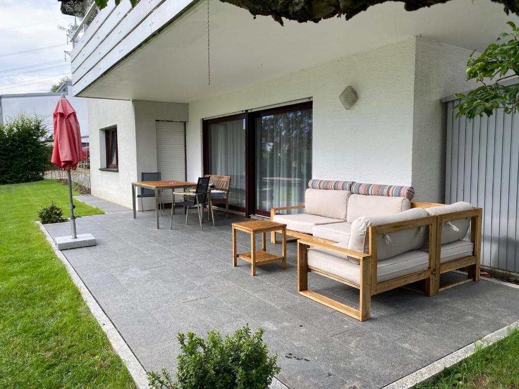 Zahrada ubytování Pension am Waldrand