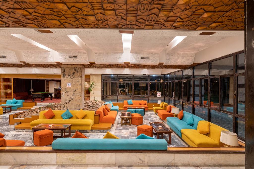 Posezení v ubytování Aracan Eatabe Luxor Hotel