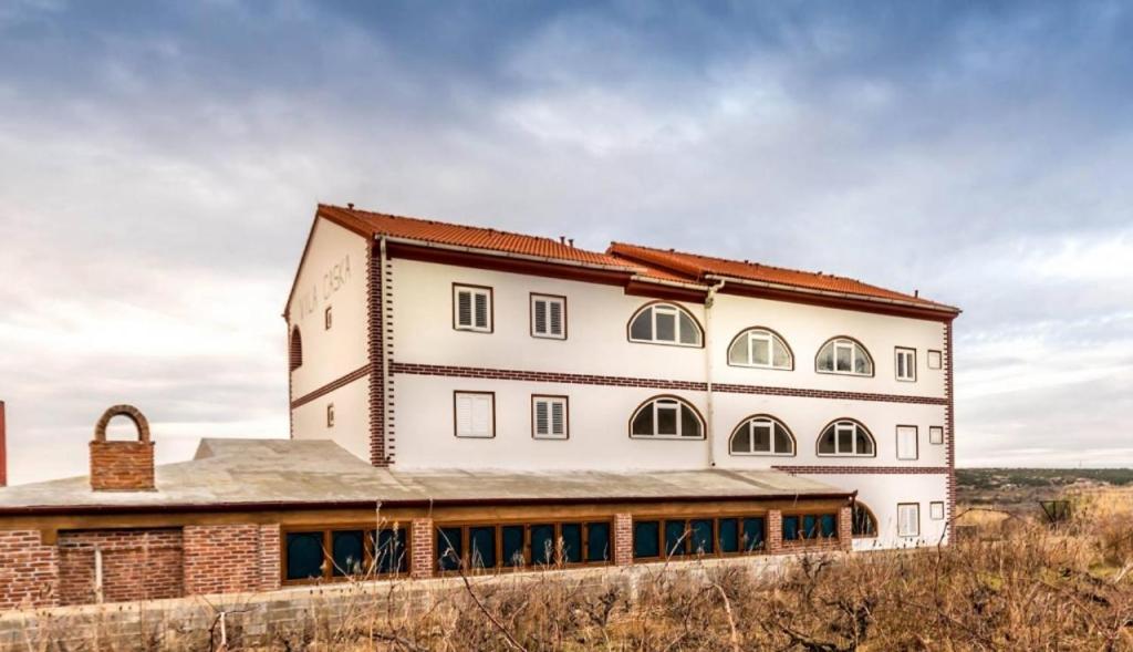 Budynek, w którym mieści się apartament