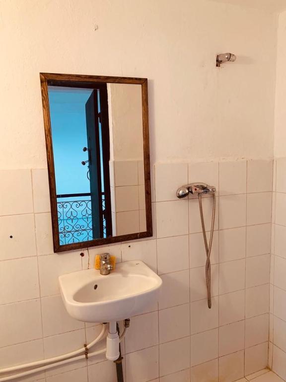 Koupelna v ubytování Riad TaTam House