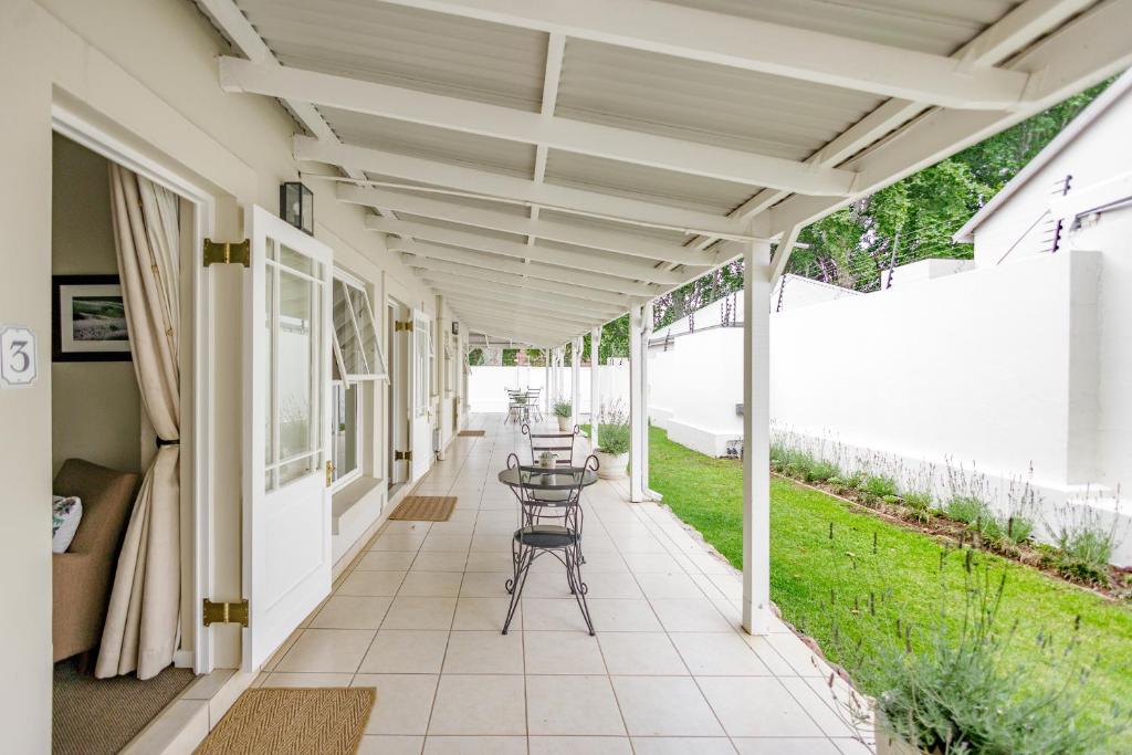 A balcony or terrace at The Ashford