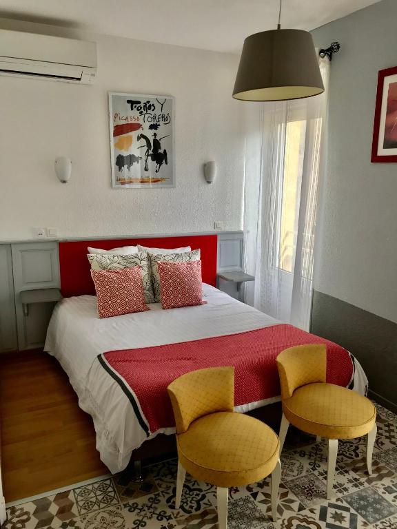 hôtel la tour des fées - Habitación Doble Con Terraza