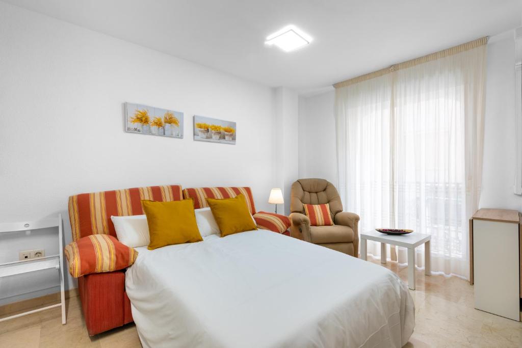 Posteľ alebo postele v izbe v ubytovaní WintowinRentals - Fabulosa ubicación, Comfort y WIFI