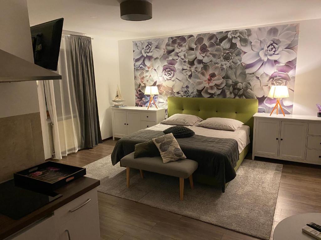 Postel nebo postele na pokoji v ubytování Stay Apartments Bled