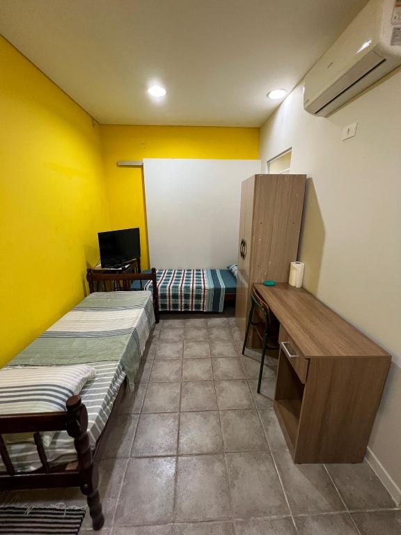 Postel nebo postele na pokoji v ubytování Pousada Vermont