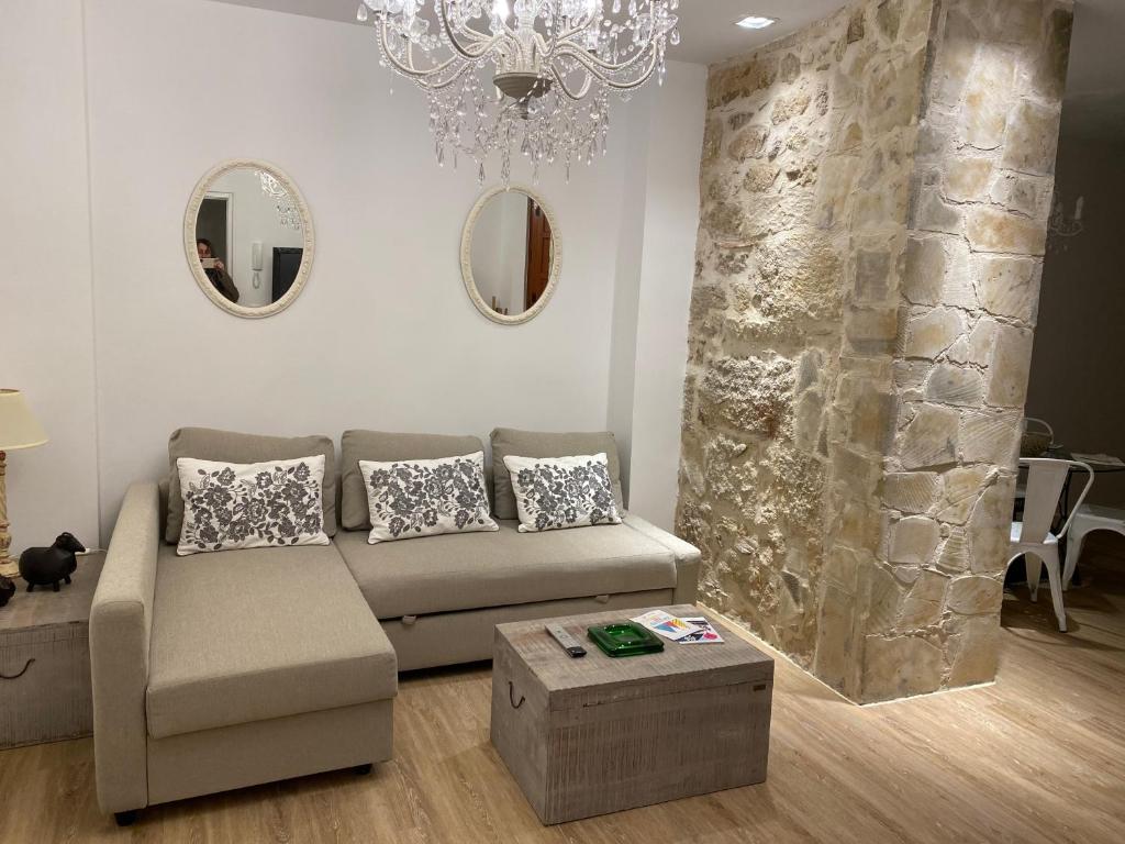 Posedenie v ubytovaní El Patio de San Pablo - Apartamento de lujo en el centro con PARKING GRATIS
