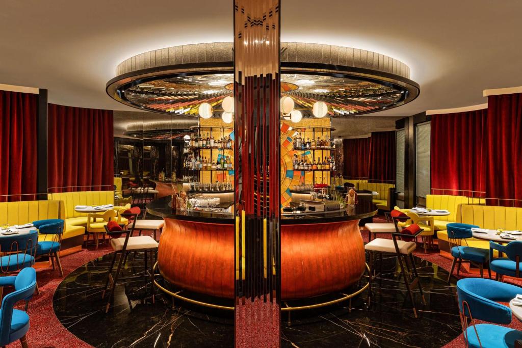 Posezení v ubytování Radisson Mumbai Goregaon