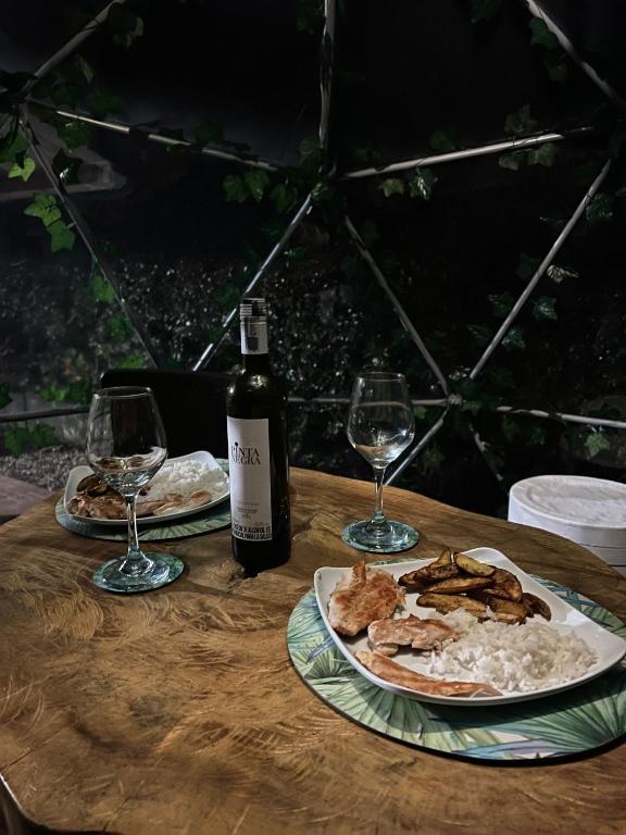 Nápoje v ubytování ReverdeSer Glamping