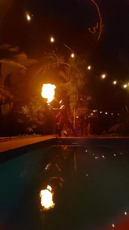 Piscina en o cerca de BAMBU HOSTEL
