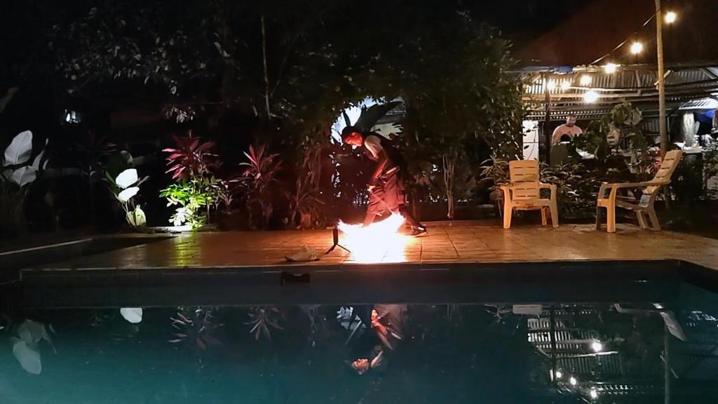 Piscina en o cerca de BAMBU HOSTEL