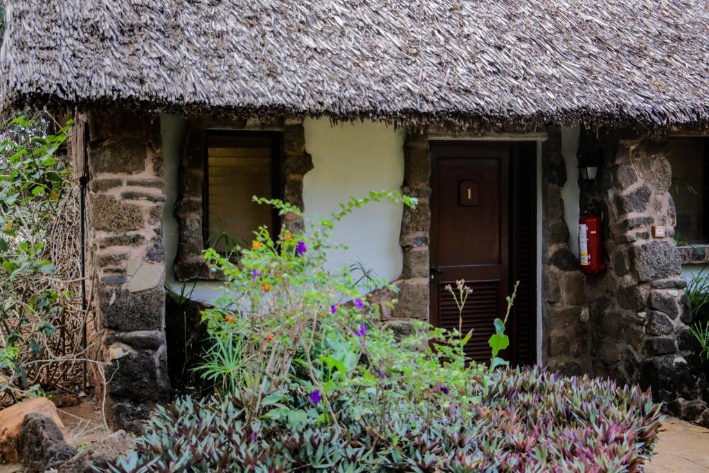 Zahrada ubytování Kilaguni Serena Safari Lodge