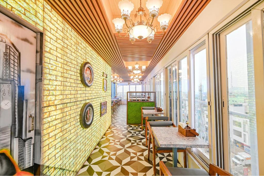 Posezení v ubytování FabHotel Prime Middleton - Nr Niladri Vihar Square