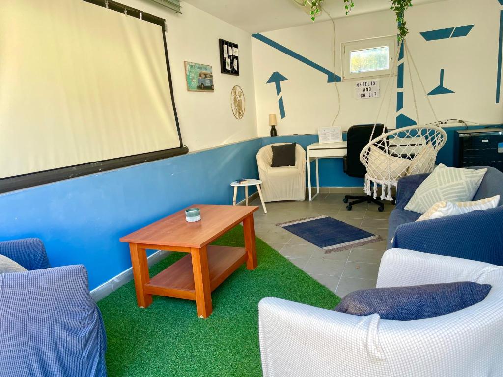 Posedenie v ubytovaní Das Hostel Rijeka