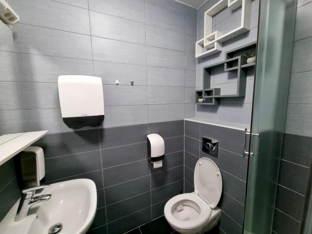 Kúpeľňa v ubytovaní Das Hostel Rijeka