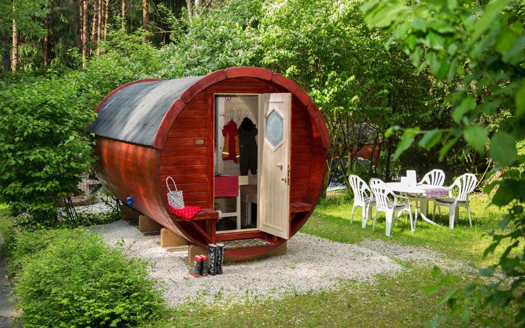 Zahrada ubytování Waldcamping Brombach