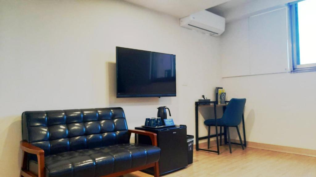 Posezení v ubytování Holo Hotel Tainan