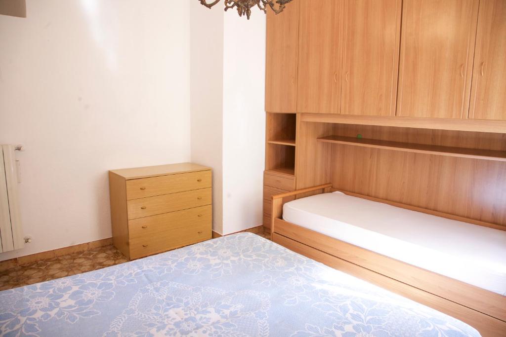 Postel nebo postele na pokoji v ubytování Loft Seccheto sul Mare