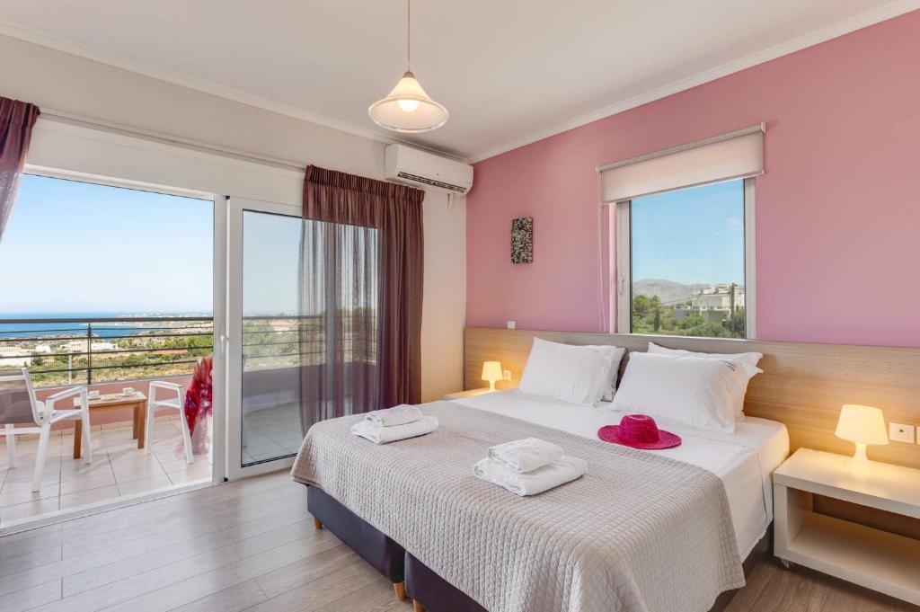 Posteľ alebo postele v izbe v ubytovaní Villa Horizon by Villa Plus