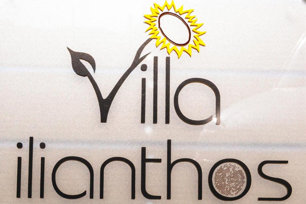 Certyfikat, podpis lub inny dokument wystawiony w obiekcie Villa Ilianthos