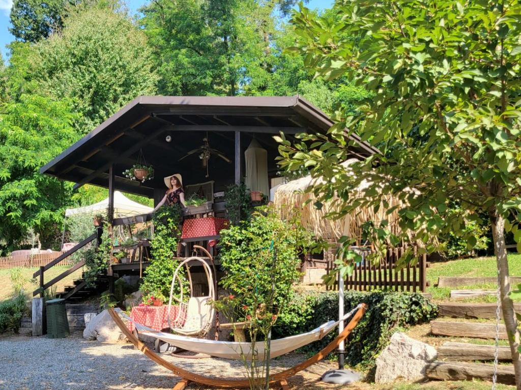 Zahrada ubytování B&B Relais Cascina al Campaccio