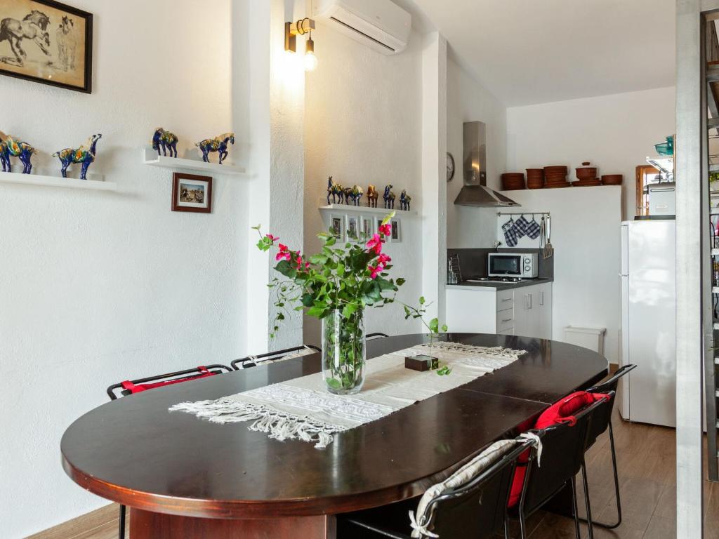 Kuchyň nebo kuchyňský kout v ubytování Belvilla by OYO Apartamento Loft Sorrapa