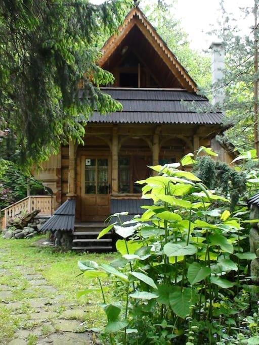 Vonkajšia záhrada v ubytovaní Domek Raj Zakopane