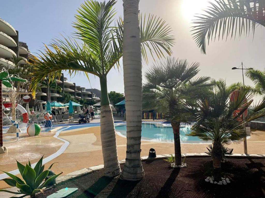 Bazén v ubytování Anfi del Mar Tauro Golf 2 Emerald Club nebo v jeho okolí