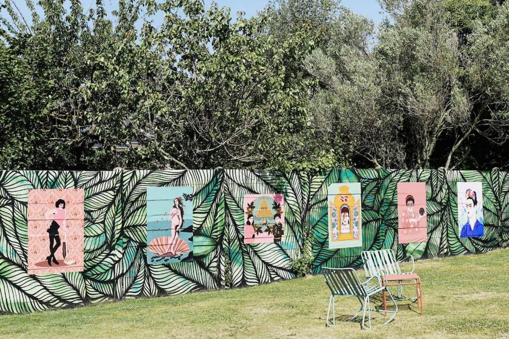 Vonkajšia záhrada v ubytovaní Appartement Bollyroom - Plage 50m - Rue gratuite
