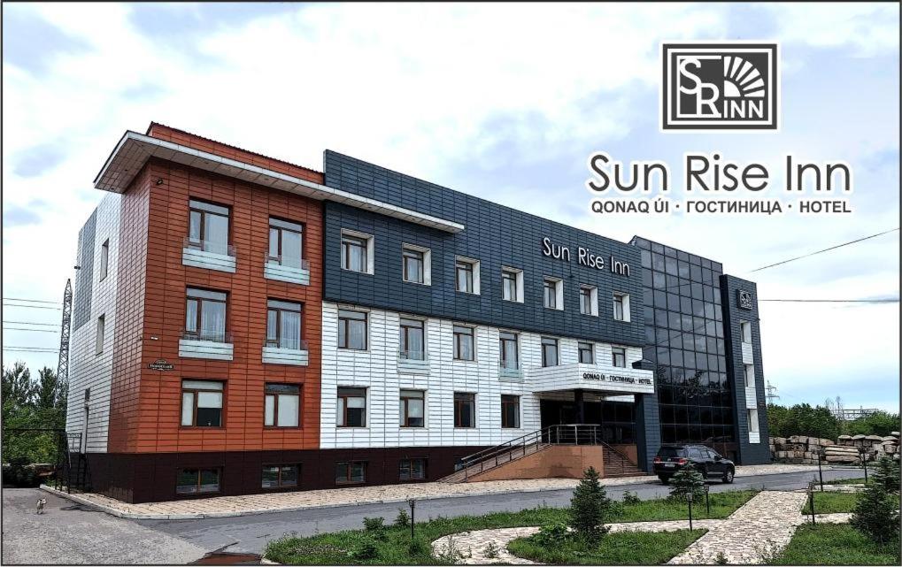 a rendering of the sun rise inn building at Sun Rise inn in Karagandy