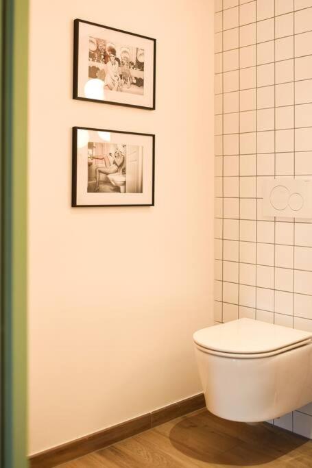 Kúpeľňa v ubytovaní Appartement Moonrise - Plage 50m - Rue gratuite