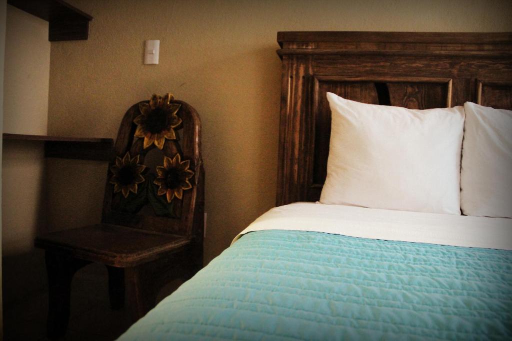 Cama o camas de una habitación en Residencia San Pablo