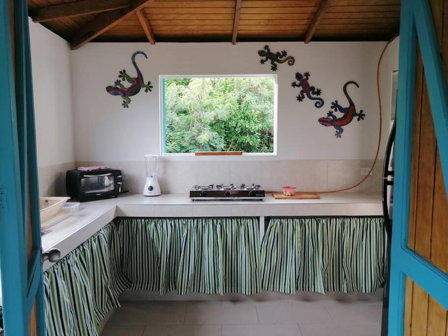 Kuchyň nebo kuchyňský kout v ubytování Mi Hermosa - Casa Isleña a 70 Metros de la Playa
